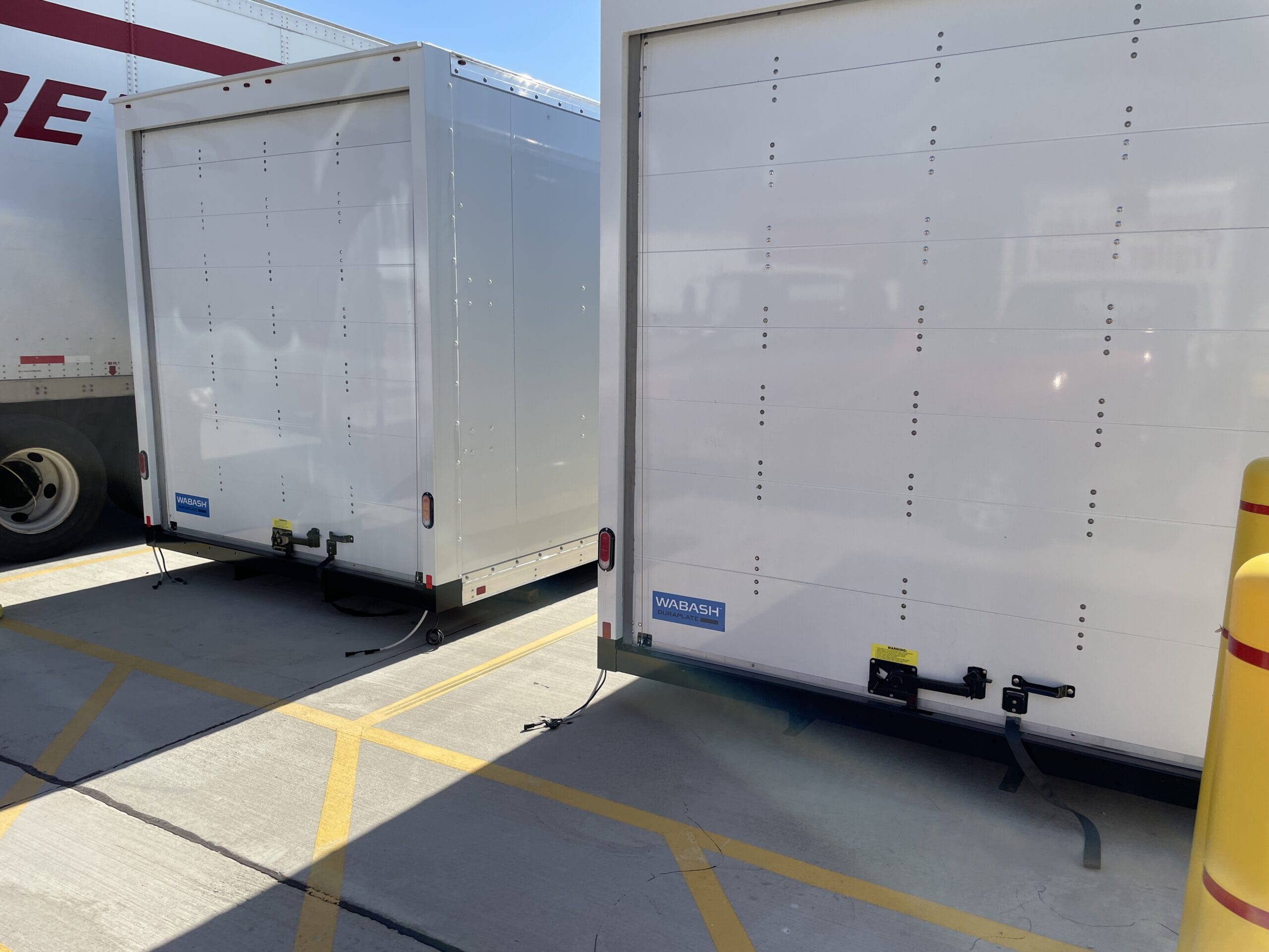 Wabash truck bodies – 2 Wabash truck bodies in inventory at River-Roads