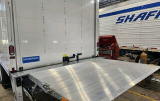 Waltco Liftgate installed and lifted