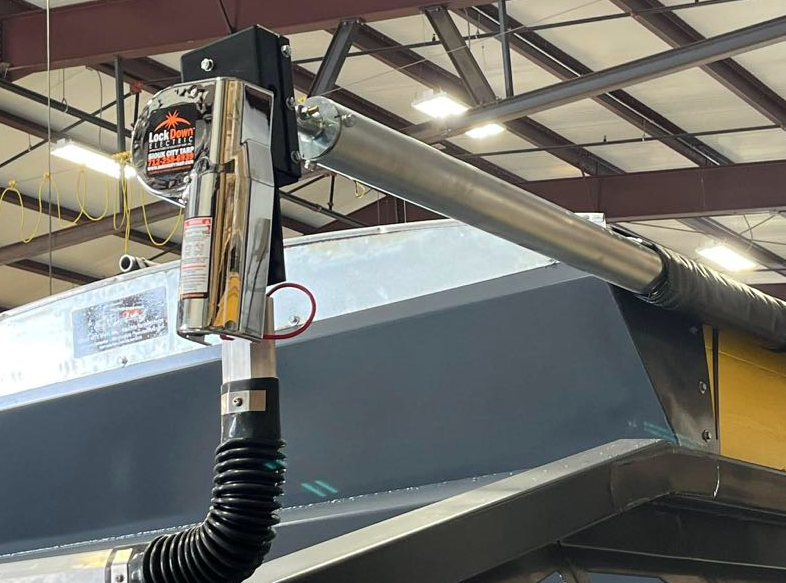 Sioux City Tarp-3 Sioux city Tarp in Action on dump trailer